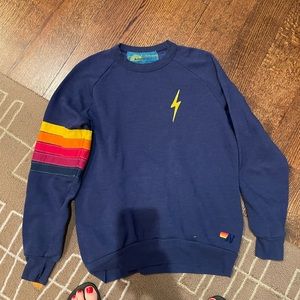 Aviator Nation Crew Neck Bolt Embroidery